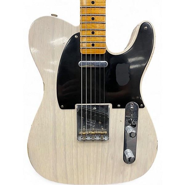 Used 2022 Fender Custom Shop '52 Telecaster Relic Vintage Blonde Solid Body Electric Guitar