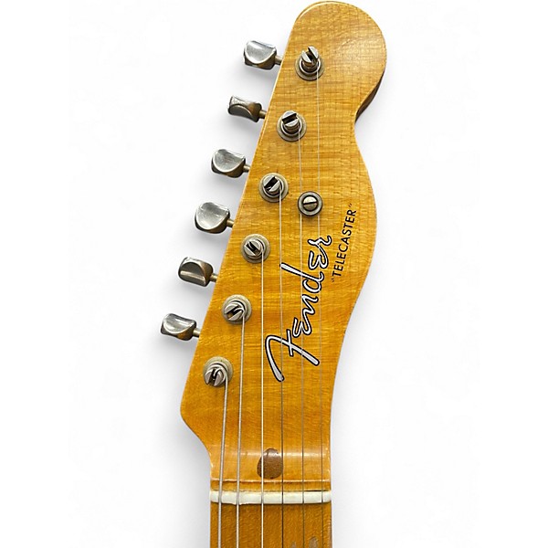 Used 2022 Fender Custom Shop '52 Telecaster Relic Vintage Blonde Solid Body Electric Guitar