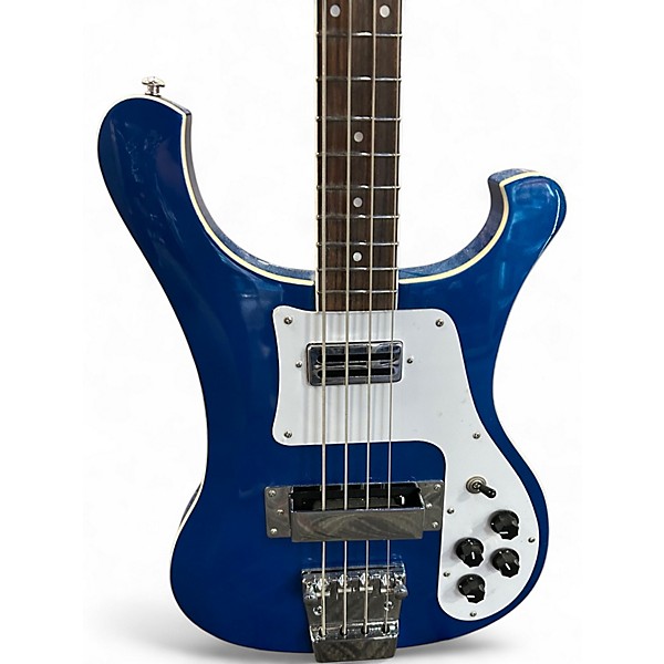Used Firefly RE BLUE SPARKLES Electric Bass Guitar