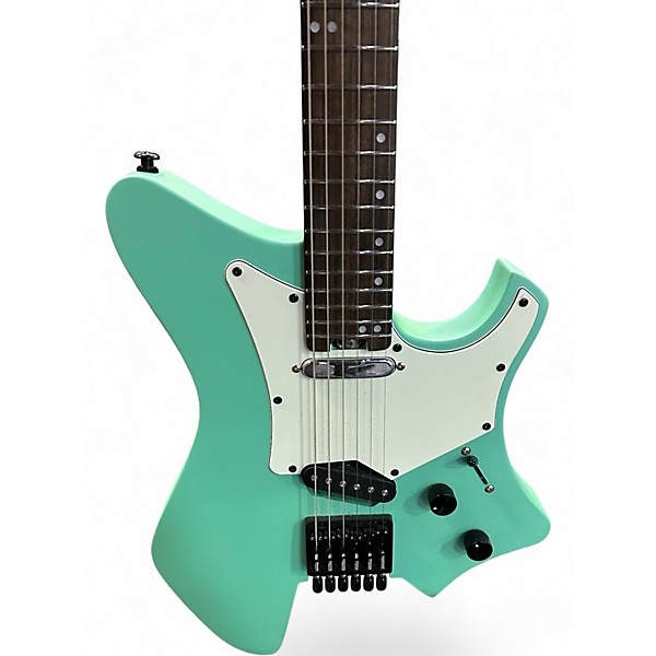 Used Eart GW2TP Seafoam Green Solid Body Electric Guitar