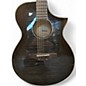 Used Ibanez AEWC400TKS Trans Black Acoustic Electric Guitar