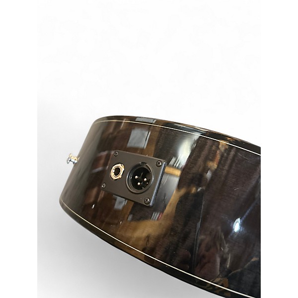 Used Ibanez AEWC400TKS Trans Black Acoustic Electric Guitar