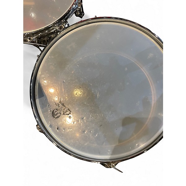 Used LP 14in ASPIRE TIMBALE SET Chrome Silver Drum