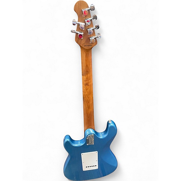 Used Sterling by Music Man TC50 cutlass Lake Placid Blue Solid Body Electric Guitar