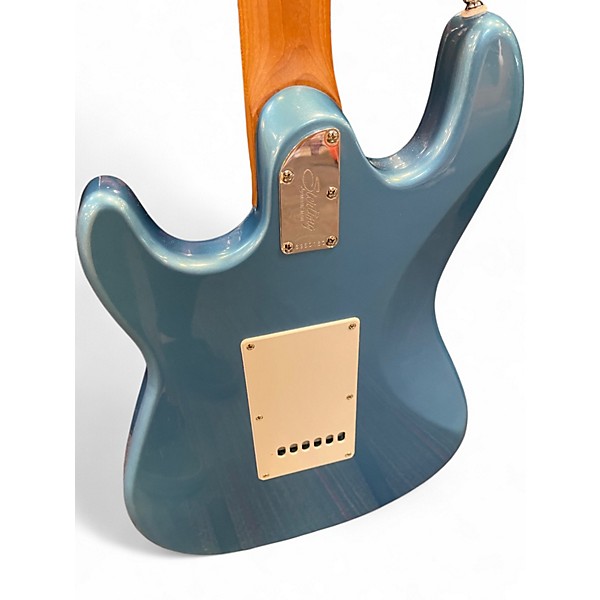 Used Sterling by Music Man TC50 cutlass Lake Placid Blue Solid Body Electric Guitar