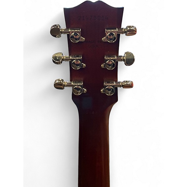 Used Gibson J165EC Vintage Sunburst Acoustic Electric Guitar