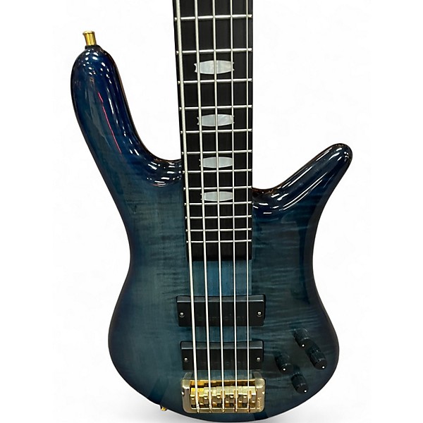 Used Spector Euro5 LT BLUE FADE GLOSS Electric Bass Guitar