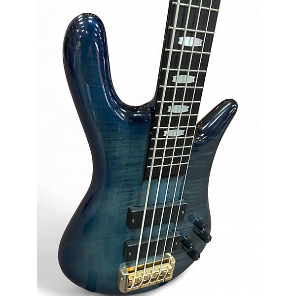 Used Spector Euro5 LT BLUE FADE GLOSS Electric Bass Guitar