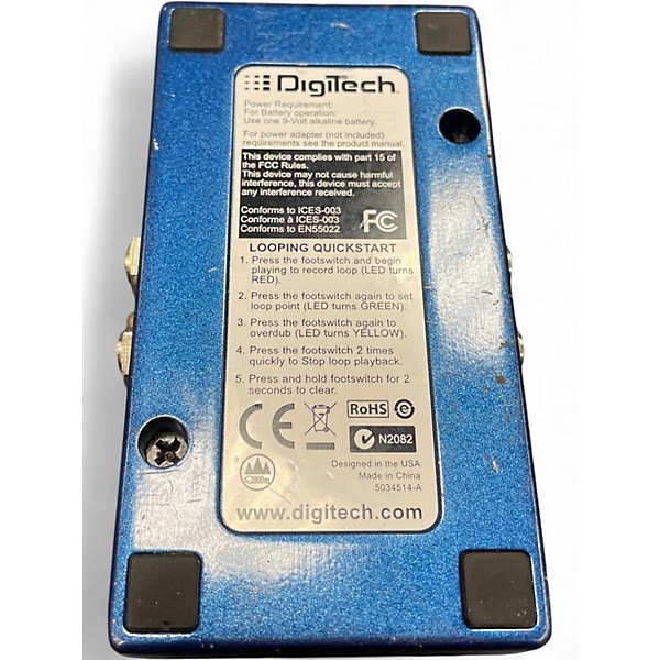 Used DigiTech JamMan Express XT Looper Pedal