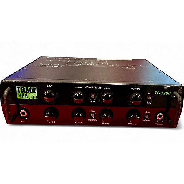 Used Trace Elliot TE-1200 Bass Amp Head