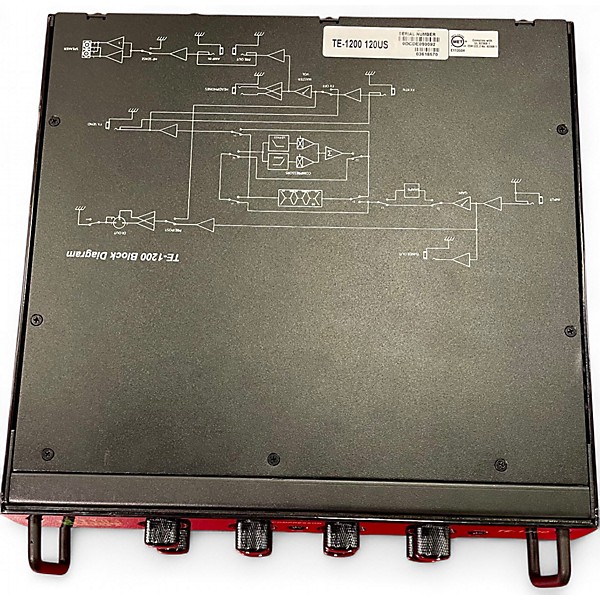 Used Trace Elliot TE-1200 Bass Amp Head