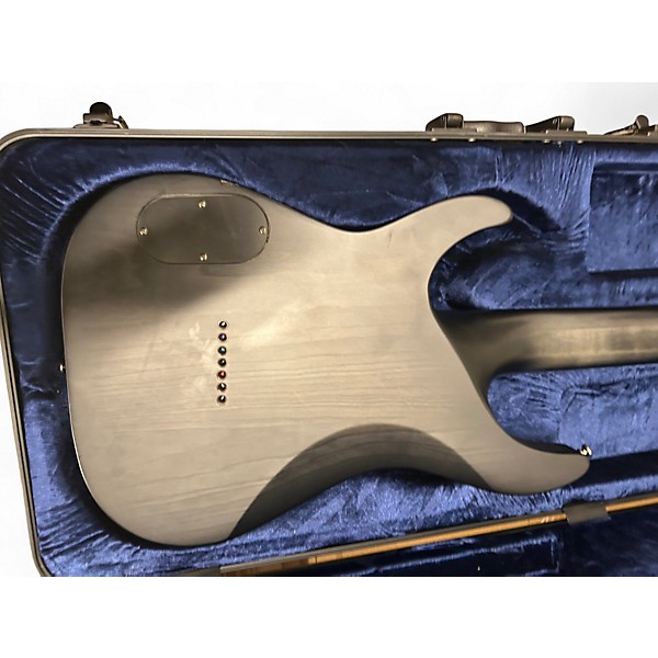 Used Schecter Guitar Research KM7 MKIII  Trans White Solid Body Electric Guitar