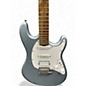 Used Sterling by Music Man cutlass firemist silver Solid Body Electric Guitar