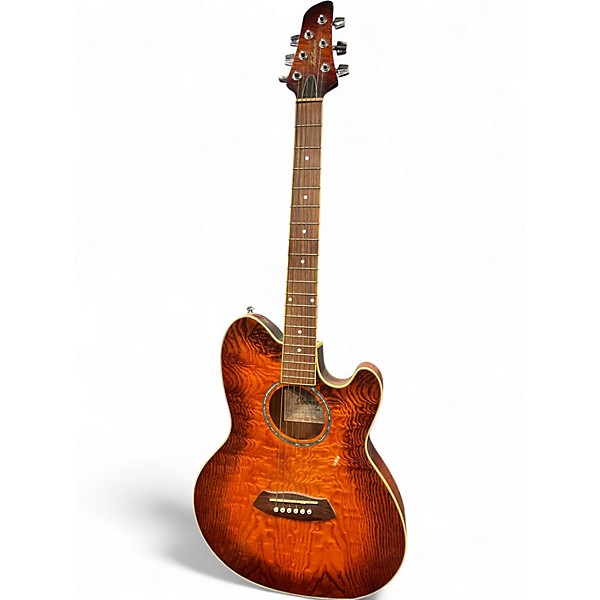 Used Ibanez TCY20E ORANGE BURST Acoustic Electric Guitar