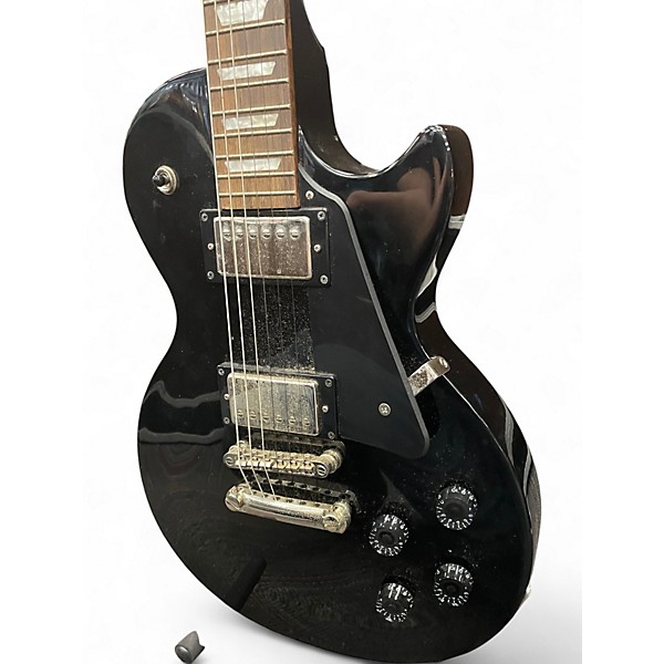 Used Epiphone Les Paul Studio Black Solid Body Electric Guitar