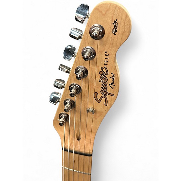 Used Squier Affinity Telecaster Butterscotch Blonde Solid Body Electric Guitar