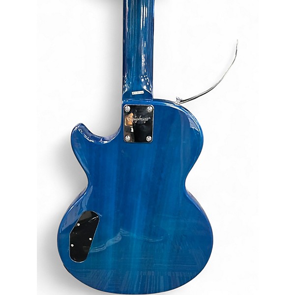 Used Epiphone Les Paul Special II Plus Trans Blue Solid Body Electric Guitar