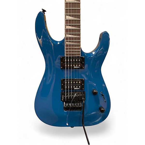 Used Jackson JS32 Dinky Blue Solid Body Electric Guitar
