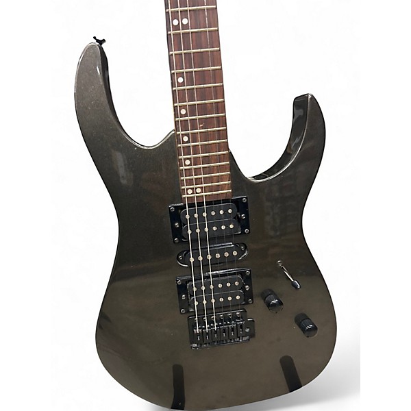 Used Washburn WG208 Gunmetal Gray Solid Body Electric Guitar