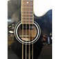 Used Ibanez AEB5E -BK Black Acoustic Electric Guitar