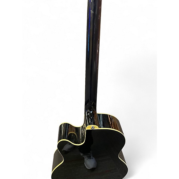 Used Ibanez AEB5E -BK Black Acoustic Electric Guitar