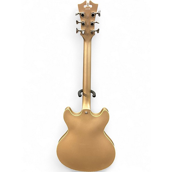 Used D'Angelico Premier DC XT bronze gold Solid Body Electric Guitar