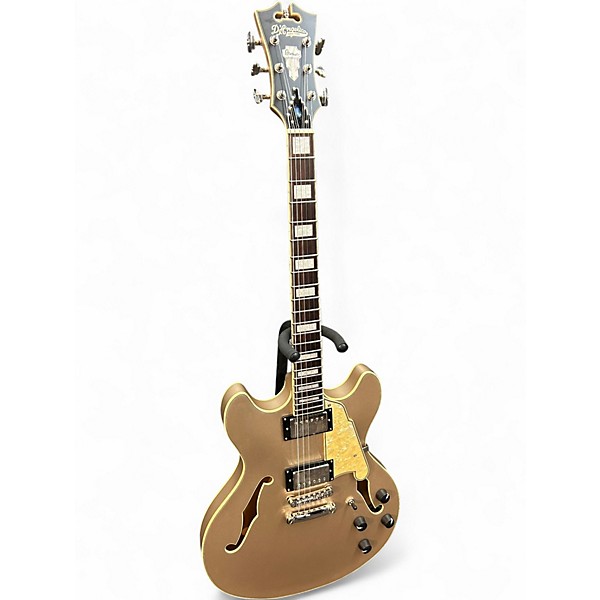 Used D'Angelico Premier DC XT bronze gold Solid Body Electric Guitar