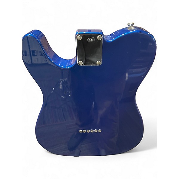 Used 2004 Fender Standard Telecaster Blue Solid Body Electric Guitar