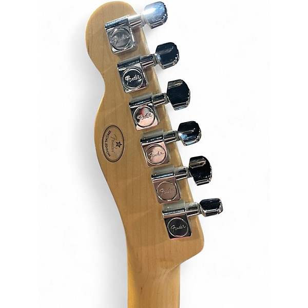 Used 2004 Fender Standard Telecaster Blue Solid Body Electric Guitar