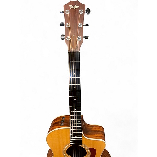 Used Taylor 214CE Natural Acoustic Electric Guitar