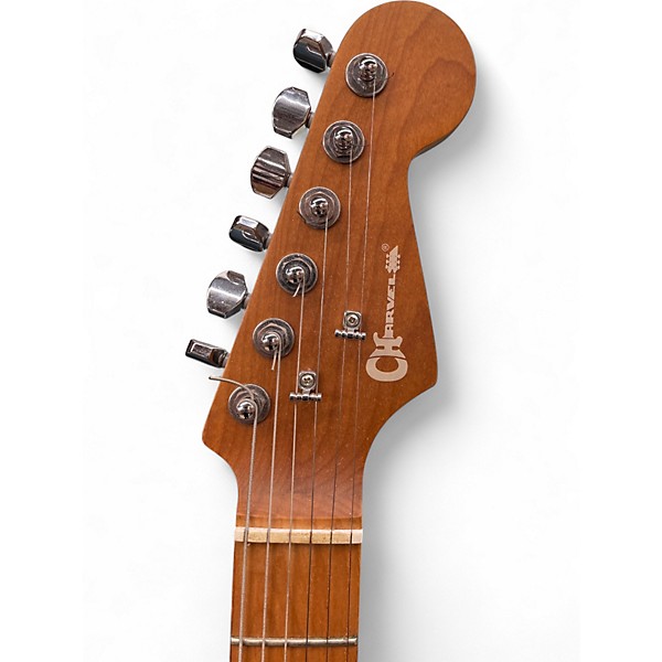 Used Charvel DK24 RED ASH Solid Body Electric Guitar