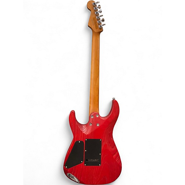 Used Charvel DK24 RED ASH Solid Body Electric Guitar