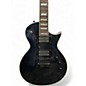 Used 2020s ESP LTD EC1000 Evertune Trans Black Solid Body Electric Guitar thumbnail