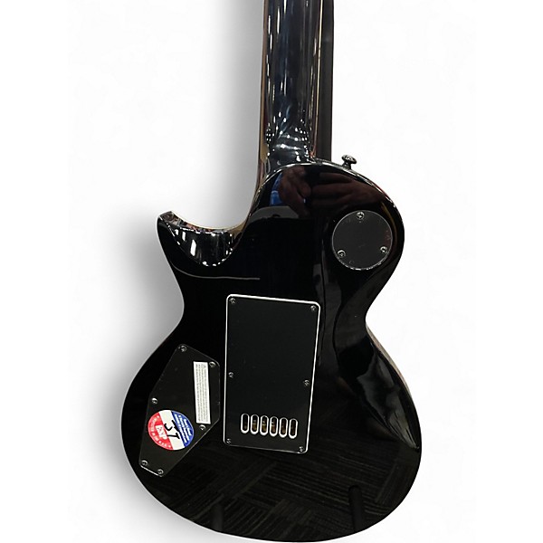 Used 2020s ESP LTD EC1000 Evertune Trans Black Solid Body Electric Guitar