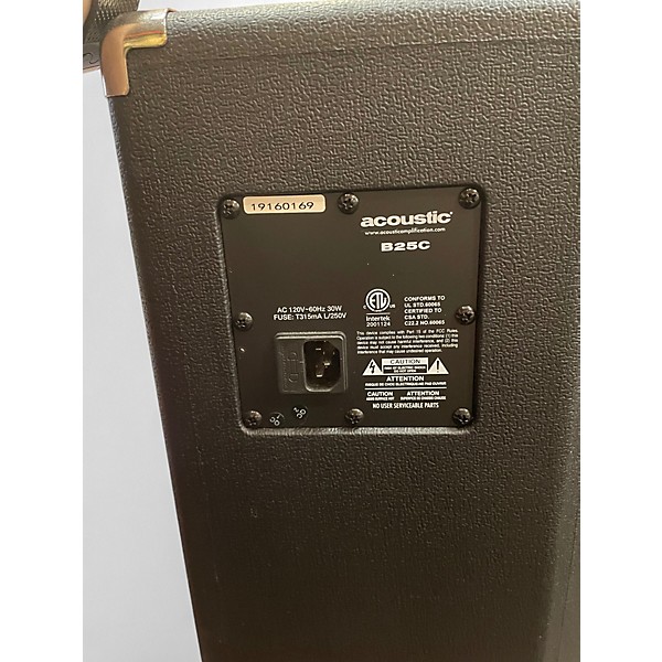 Used Acoustic B25C Bass Combo Amp