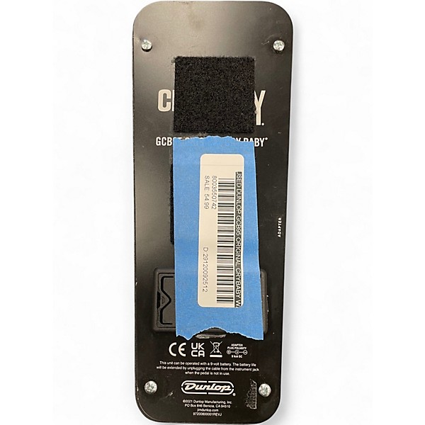 Used Dunlop GCB95 Original Crybaby Wah Effect Pedal