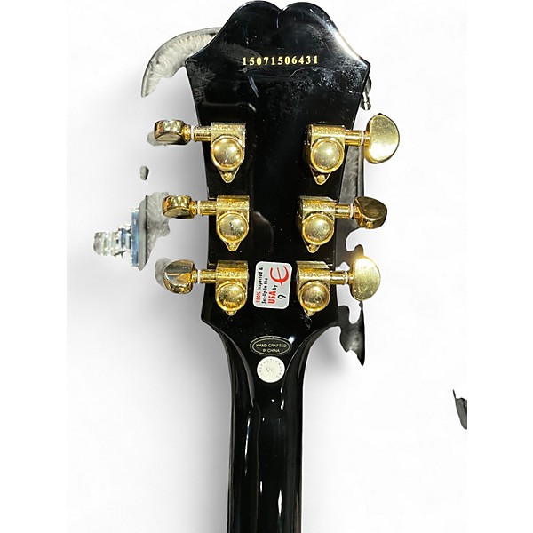 Used Epiphone BB King Lucille Black Hollow Body Electric Guitar