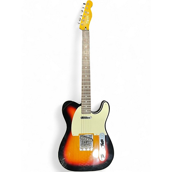 Used Squier Classic Vibe Telecaster 2 Color Sunburst Solid Body Electric Guitar
