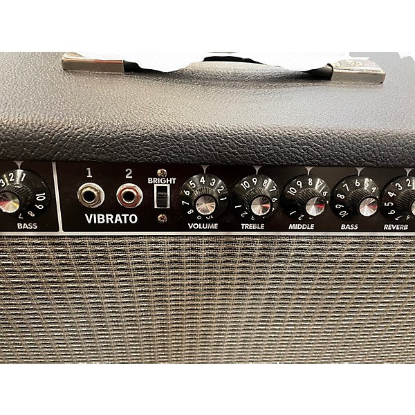 Used Fender 1965 Reissue Twin Reverb 85W 2x12 Tube Guitar Combo Amp