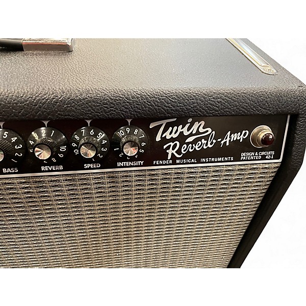 Used Fender 1965 Reissue Twin Reverb 85W 2x12 Tube Guitar Combo Amp