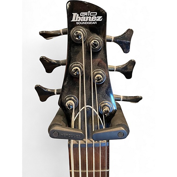Used Ibanez GSR206 6 String Natural Electric Bass Guitar