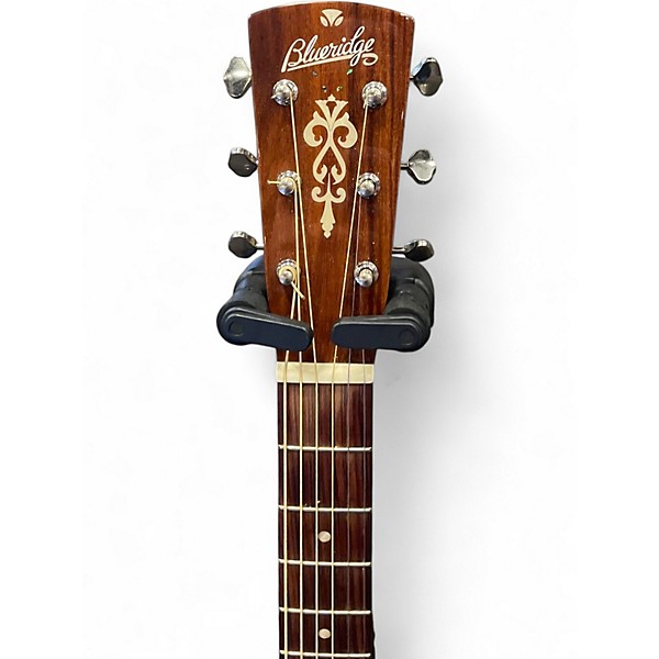 Used Blueridge BR-40 Natural Acoustic Electric Guitar