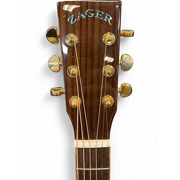 Used Zager ZAD 900CE Tobacco Burst Acoustic Electric Guitar