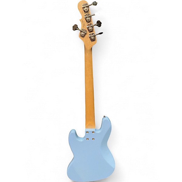 Used G&L JB5 BABY BLUE Electric Bass Guitar