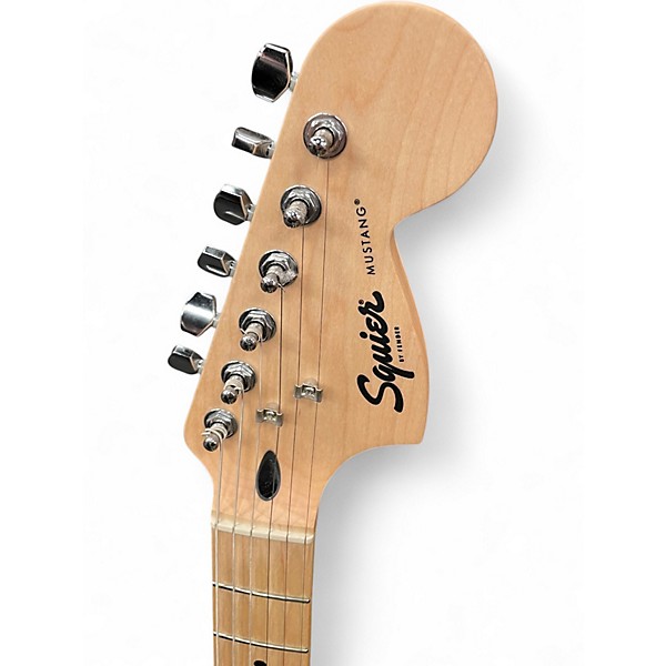 Used Squier MUSTANG 2 Color Sunburst Solid Body Electric Guitar