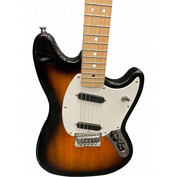 Used Squier MUSTANG 2 Color Sunburst Solid Body Electric Guitar