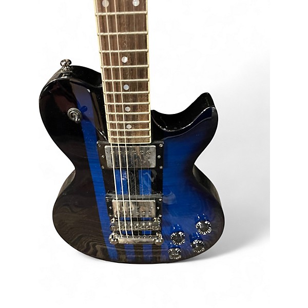 Used Sublime  MILLENIA STRIKE  BLUE STRIKE  Solid Body Electric Guitar