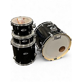 Used Pearl 4 Piece Export Series Piano Black Drum Kit