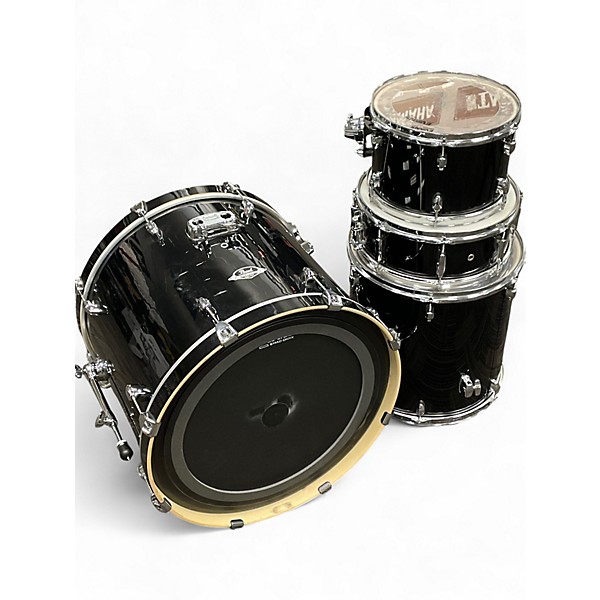 Used Pearl 4 Piece Export Series Piano Black Drum Kit