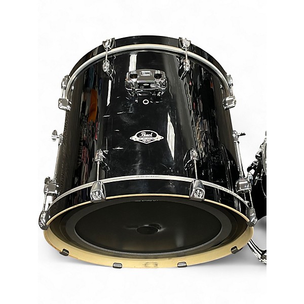 Used Pearl 4 Piece Export Series Piano Black Drum Kit